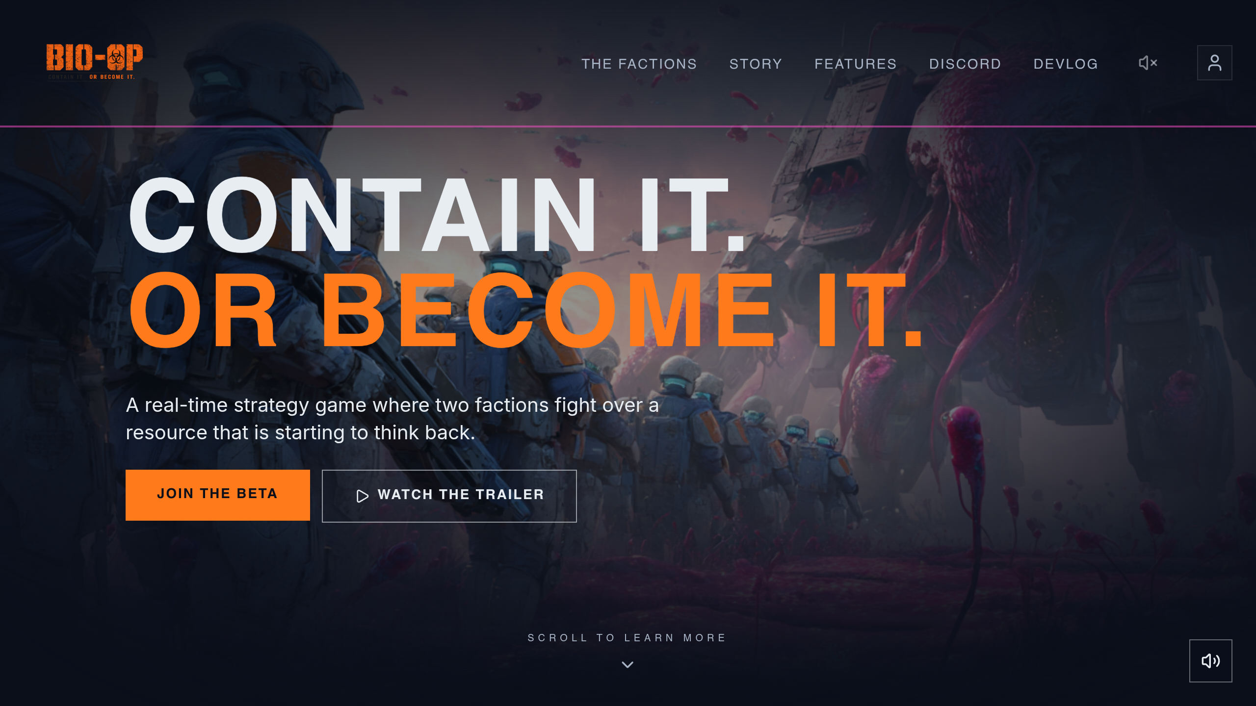 Bio-Op desktop view