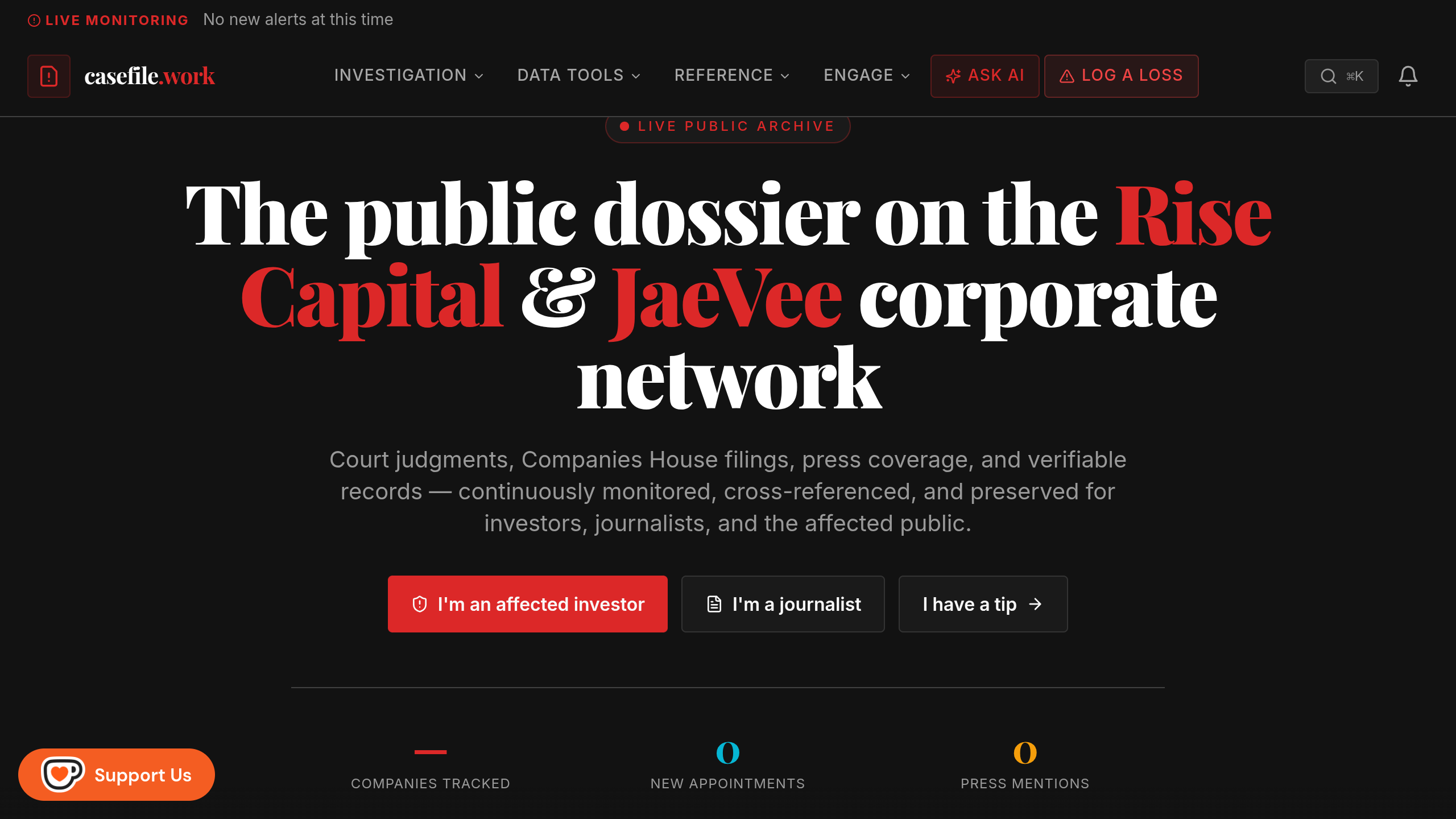 Casefile preview
